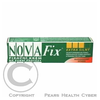 Novafix fixační krém na zubní protézy 40g