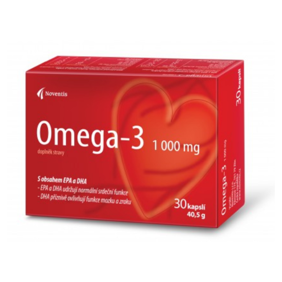 NOVENTIS Omega-3 1000 mg 30 kapslí