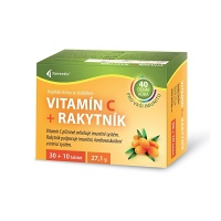 NOVENTIS Vitamín C + Rakytník 30+10 tablet