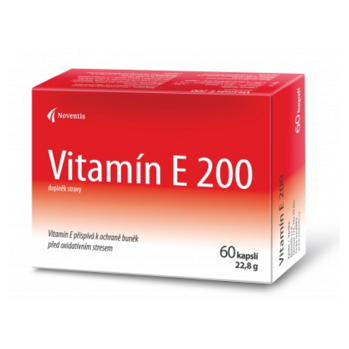 NOVENTIS Vitamin E 200 60 kapslí