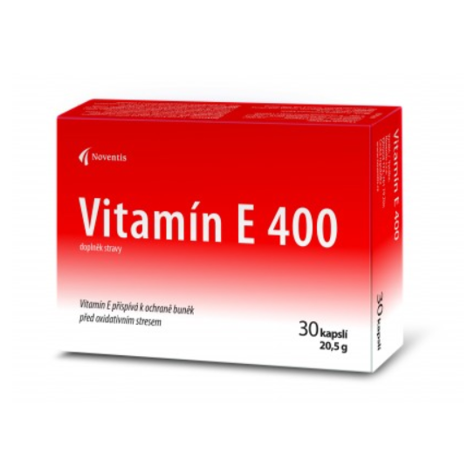 E-shop NOVENTIS Vitamín E 400 30 kapslí