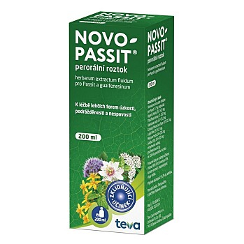 NOVO-PASSIT Roztok 200 ml (Na stres a úzkost)