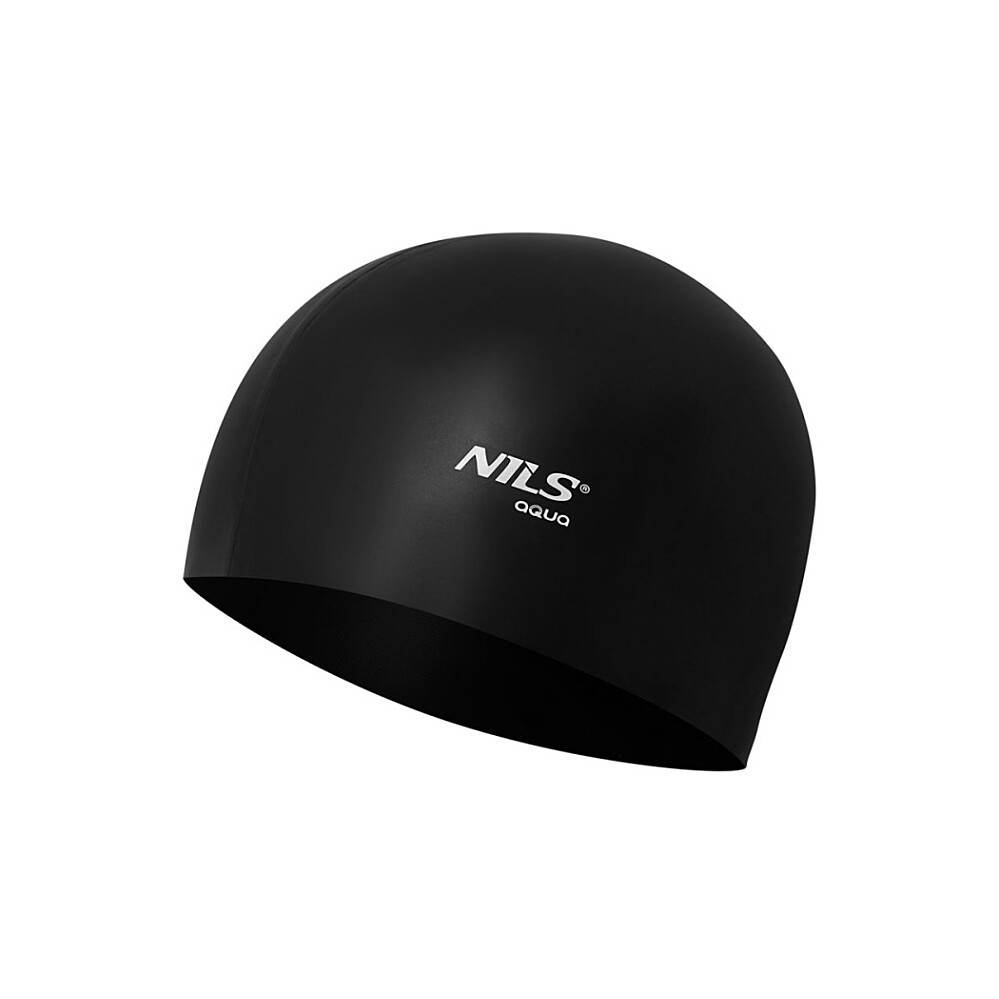 NILS Aqua nqc BK01 silikonová čepice černá