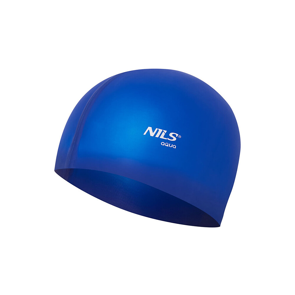 NILS Aqua nqc BL04 silikonová čepice tmavě modrá