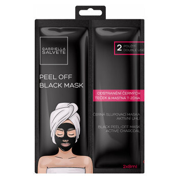 GABRIELLA SALVETE Peel off pleťová maska black 16 ml