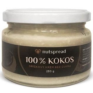 NUTSPREAD 100% Kokosové máslo 250 g (Ořechové krémy)