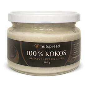 NUTSPREAD 100% Kokosové máslo křupavé 250 g