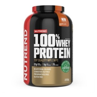 NUTREND 100% Whey protein jahoda 2250 g