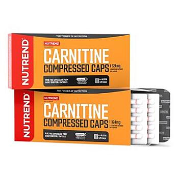 NUTREND Carnitine compressed 120 kapslí (L-Carnitin)