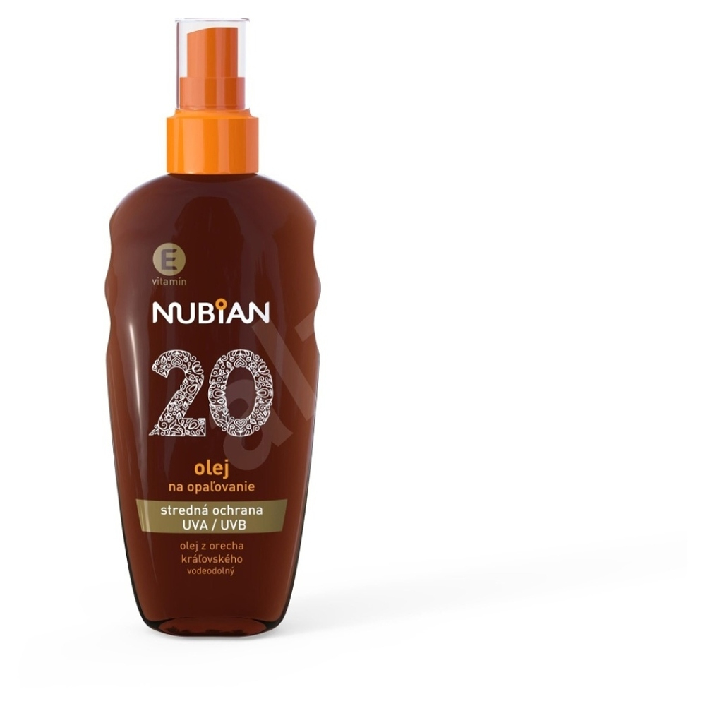 NUBIAN olej na opalování ve spreji SPF 20 150 ml