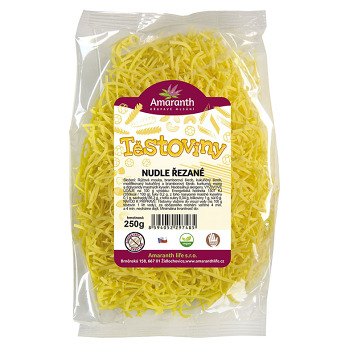 AMARANTH Nudle řezané bezvaječné 250 g (Bezlepkové těstoviny)