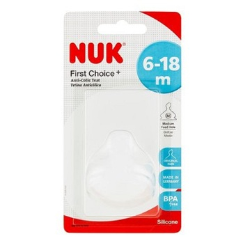 NUK First Choice Plus Savička na mléko 6-18 měsíců