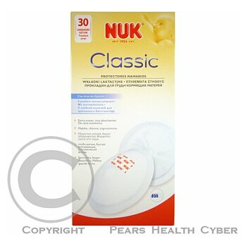 NUK-Hygienické prsní polštářky 30ks