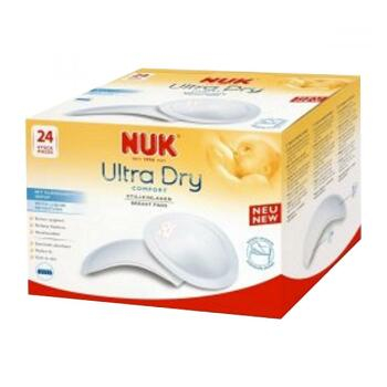 NUK Prsní polštářky Ultra Dry Comfort 24 ks