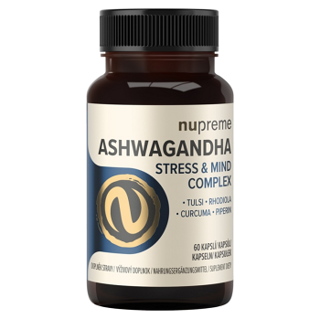 NUPREME Ashwagandha complex 60 kapslí (Stres) - Vícesložkové