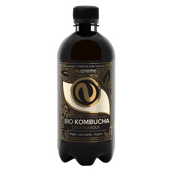 NUPREME Kombucha cola BIO 400 ml (Kombucha nápoje) - BIO