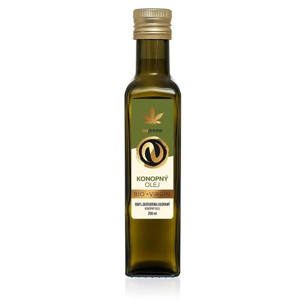 Levně NUPREME Konopný olej BIO 250 ml