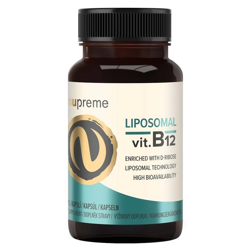 NUPREME Liposomal Vitamín B12 30 kapslí