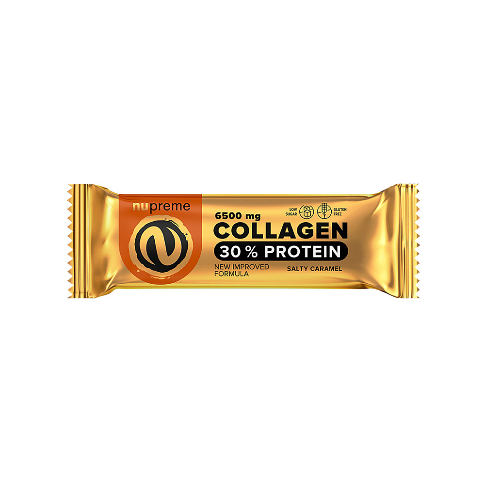 NUPREME Protein & collagen tyčinka slaný karamel 50 g