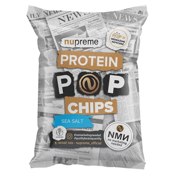 NUPREME Protein pop chips mořská sůl 50 g