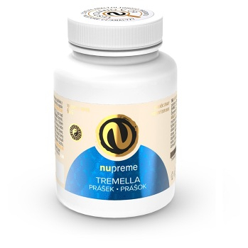 NUPREME Tremella BIOMASA 100 kapslí (Vitální houby) - Přírodní, Jednosložkové