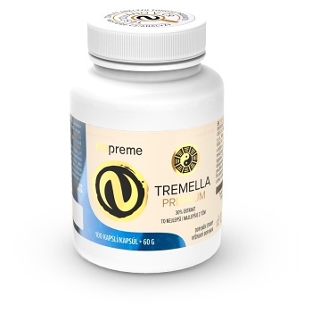 NUPREME Tremella extrakt 100 kapslí (Čínské houby) - Přírodní, Jednosložkové
