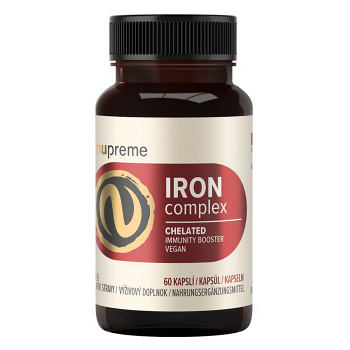 NUPREME Železo chelát 60 kapslí (Krev a krvetvorba) - Vícesložkové