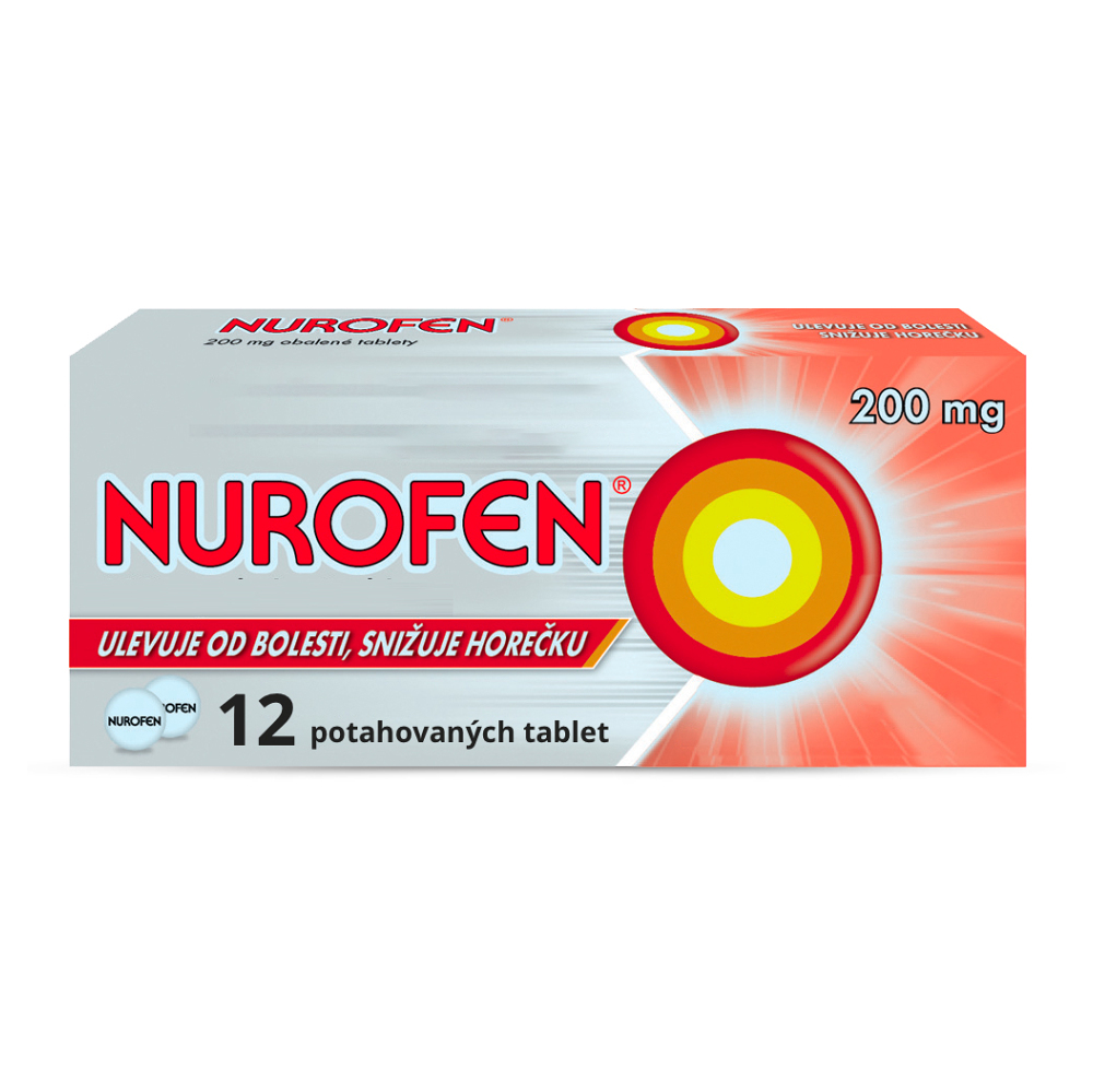 Levně NUROFEN 200 mg 12 tablet