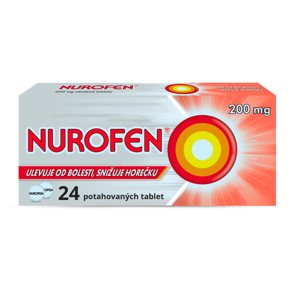 Levně NUROFEN 200 mg 24 tablet