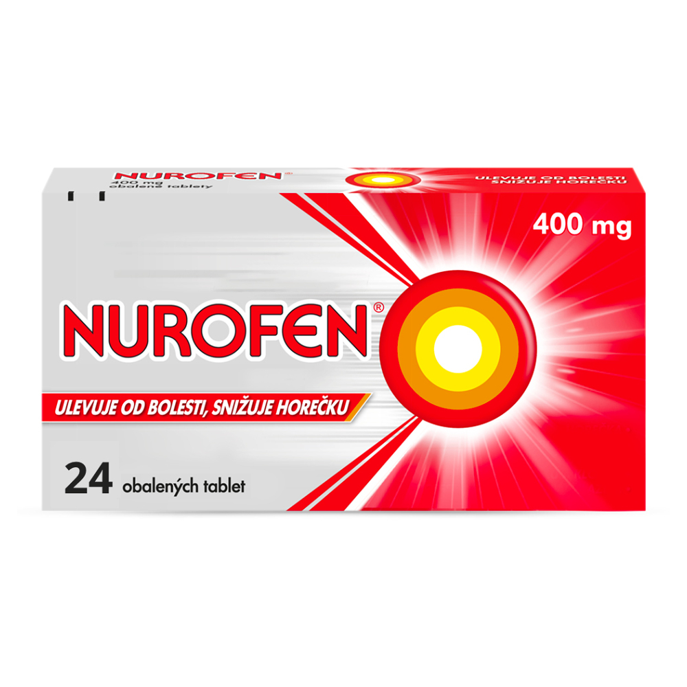 Levně NUROFEN 400 mg 24 tablet.