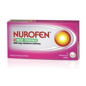 NUROFEN Neo Femina 400 mg tablety 12 kusů
