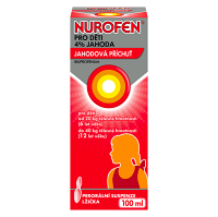 NUROFEN Pro děti 4% jahoda suspenze 40 mg/ml 100 ml