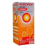 NUROFEN Pro děti jahoda suspenze 20 mg/ml 100 ml