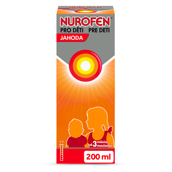 NUROFEN Pro děti jahoda suspenze 20 mg/ml 200 ml II