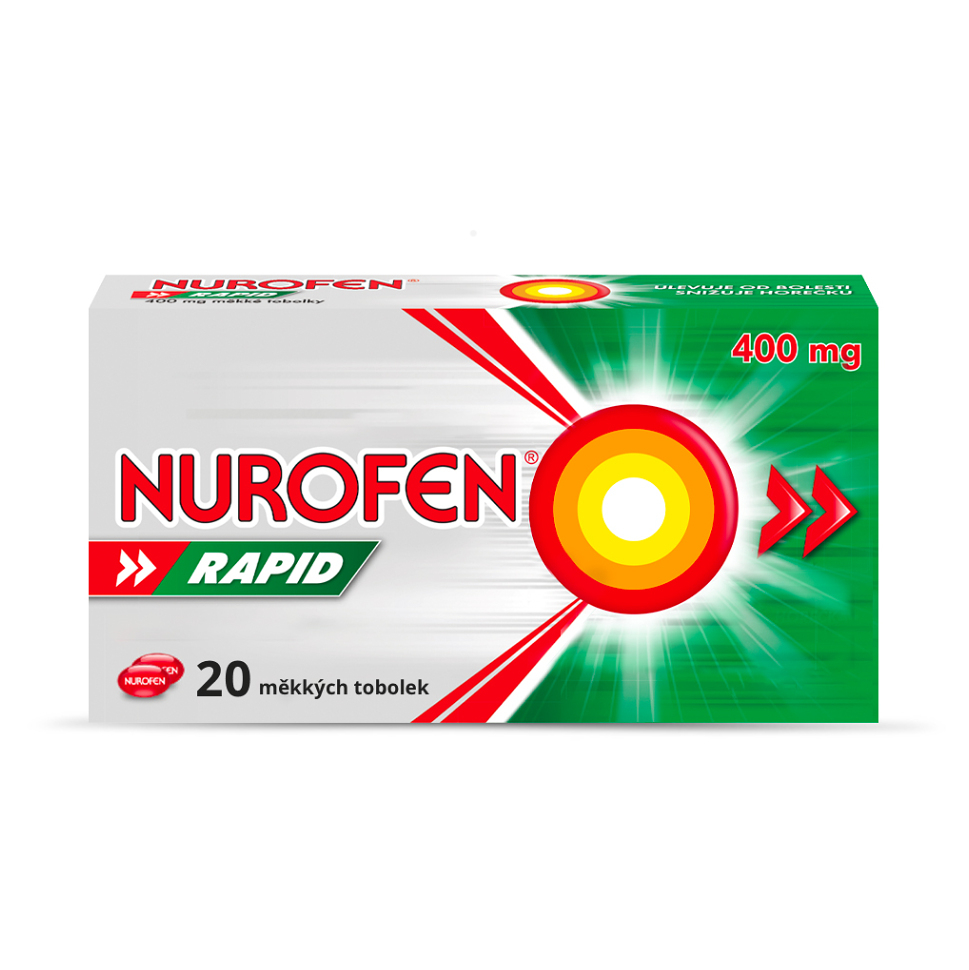 E-shop NUROFEN Rapid 400 mg 20 měkkých tobolek
