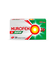 NUROFEN Rapid 400 mg 20 měkkých tobolek