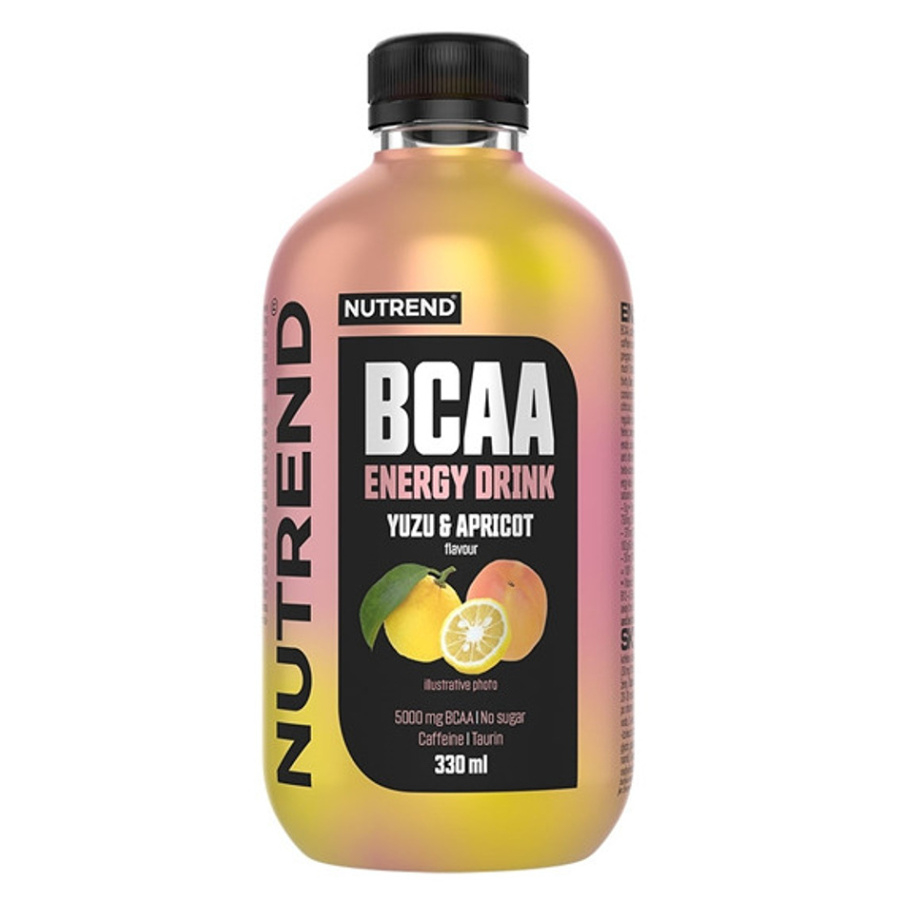 E-shop NUTREND BCAA energy drink yuzu a meruňka 330 ml