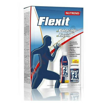 NUTR FLEXIT Liquid citron + Flexit Gelacoll 180 kapslí