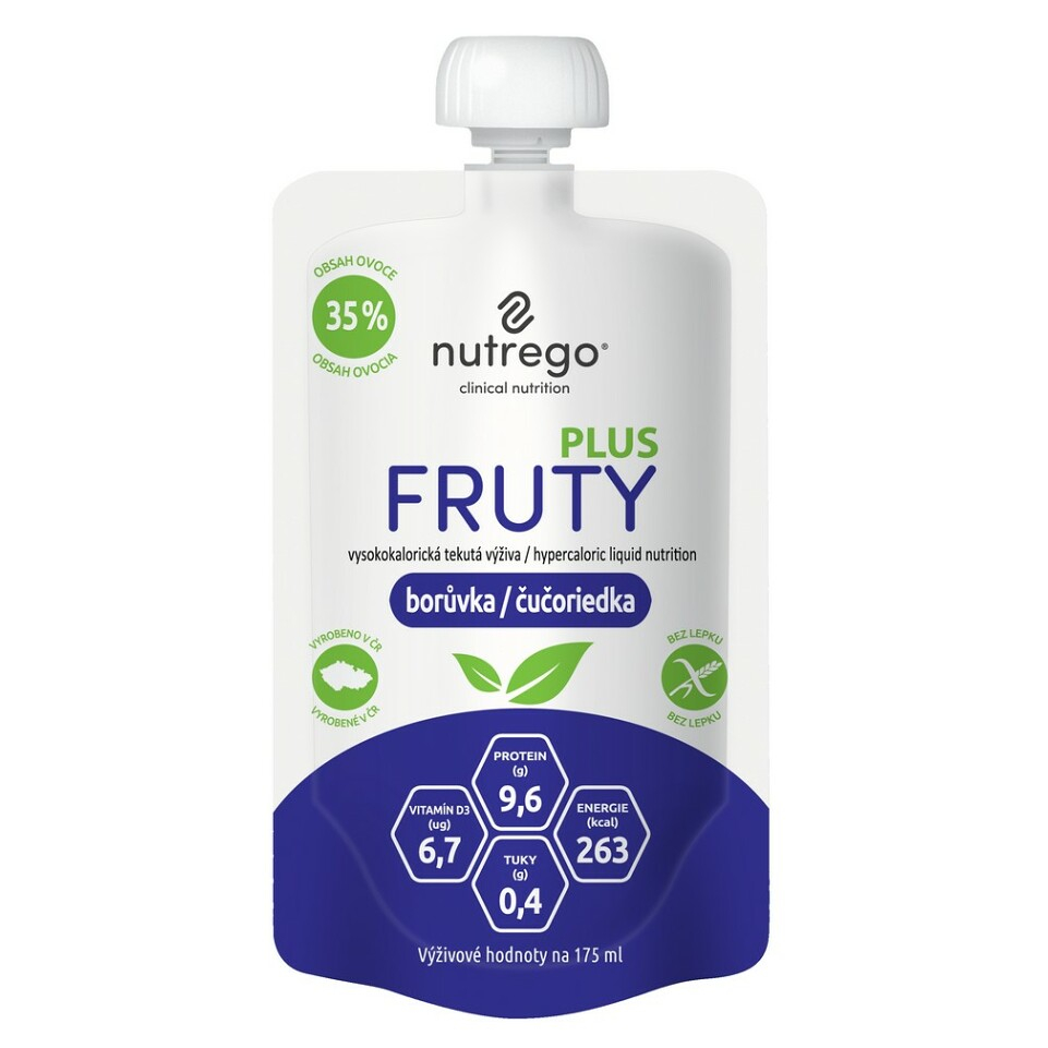 E-shop NUTREGO Fruty plus výživa burůvka 4 x 175 ml