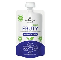 NUTREGO Fruty plus výživa burůvka 4 x 175 ml