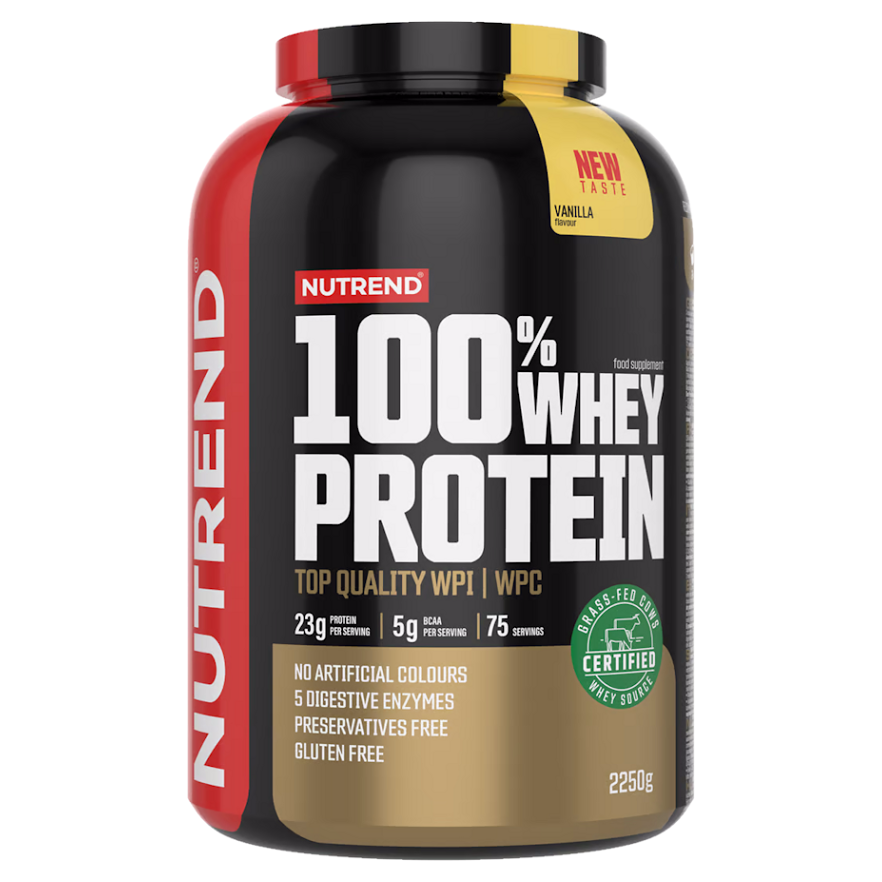 E-shop NUTREND 100 % Whey protein vanilka 2250 g
