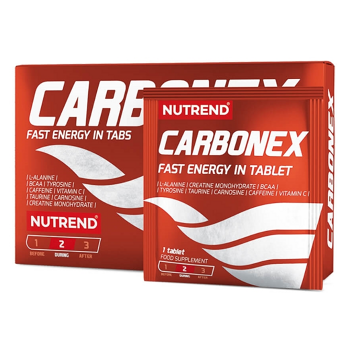 NUTREND Carbonex energetické tablety 12 tablet