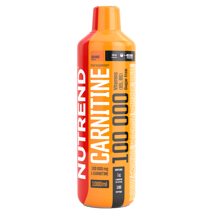 E-shop NUTREND Carnitine 100000 pomeranč 1000 ml
