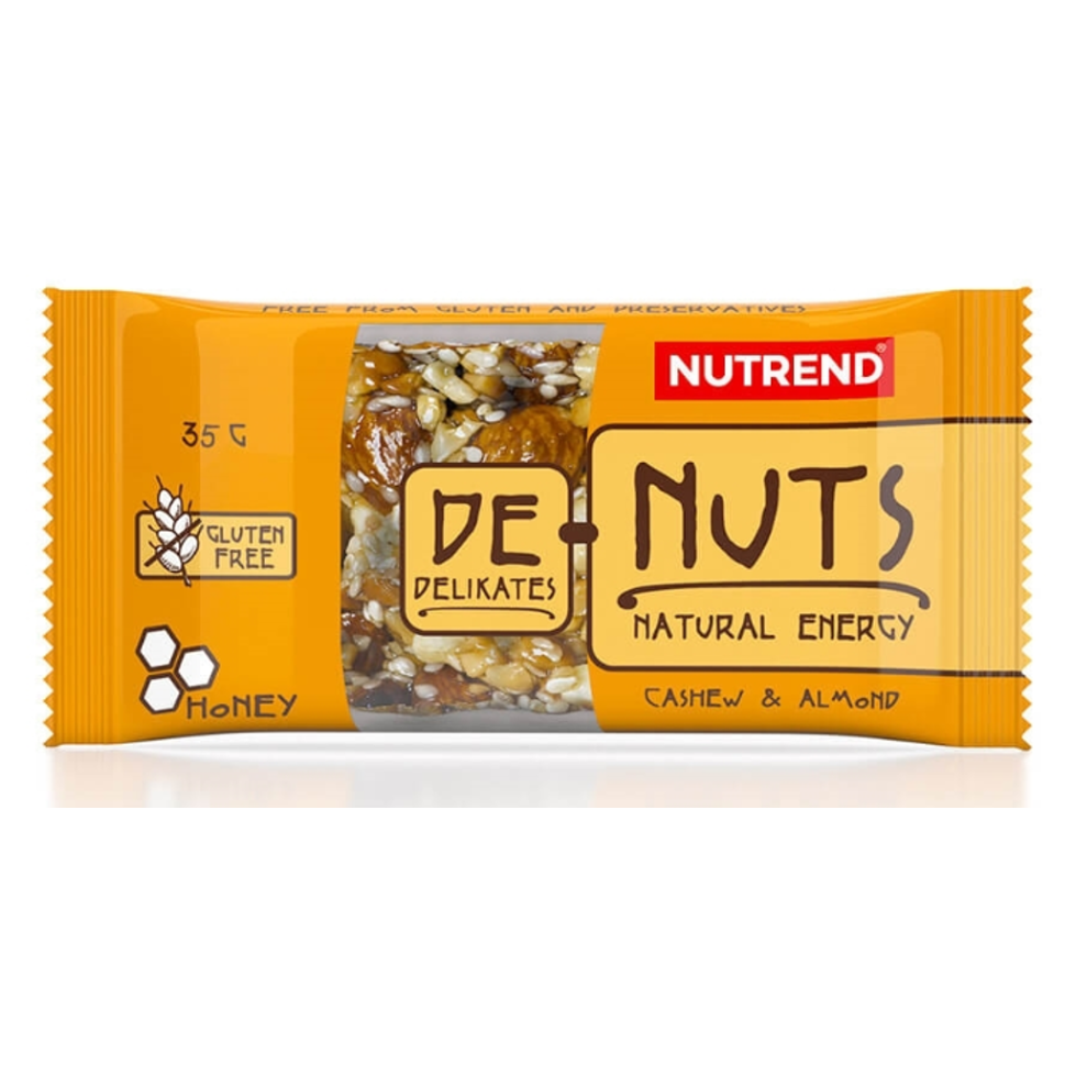 E-shop NUTREND DeNuts ořechová tyčinka kešu a mandle 35 g