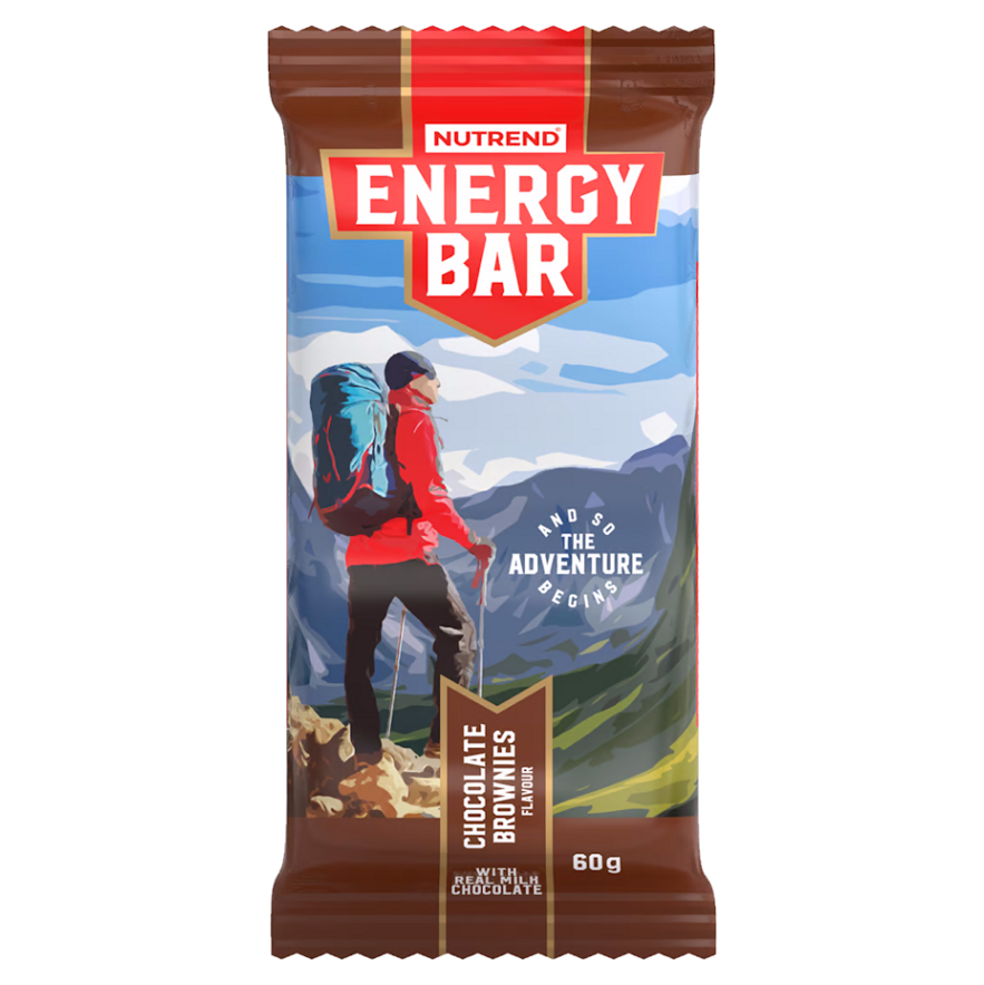 Levně NUTREND Energy Bar čokoládové brownies 60 g