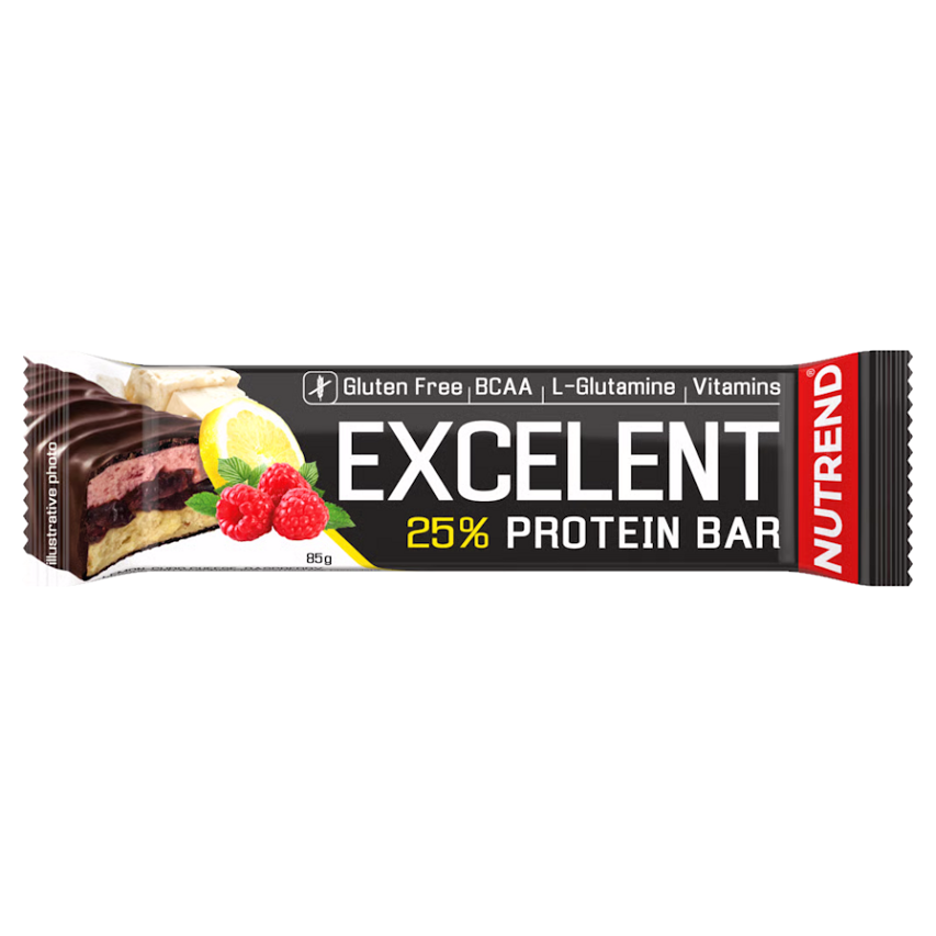 NUTREND Excelent protein bar double citron a malina s brusinkou 85 g