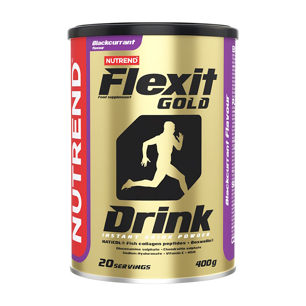 Nutrend Flexit Gold Drink černý rybíz 400 g