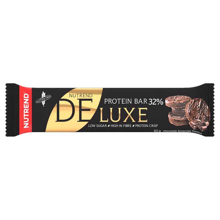 Levně NUTREND Deluxe protein tyčinka čokoládové brownies 60 g