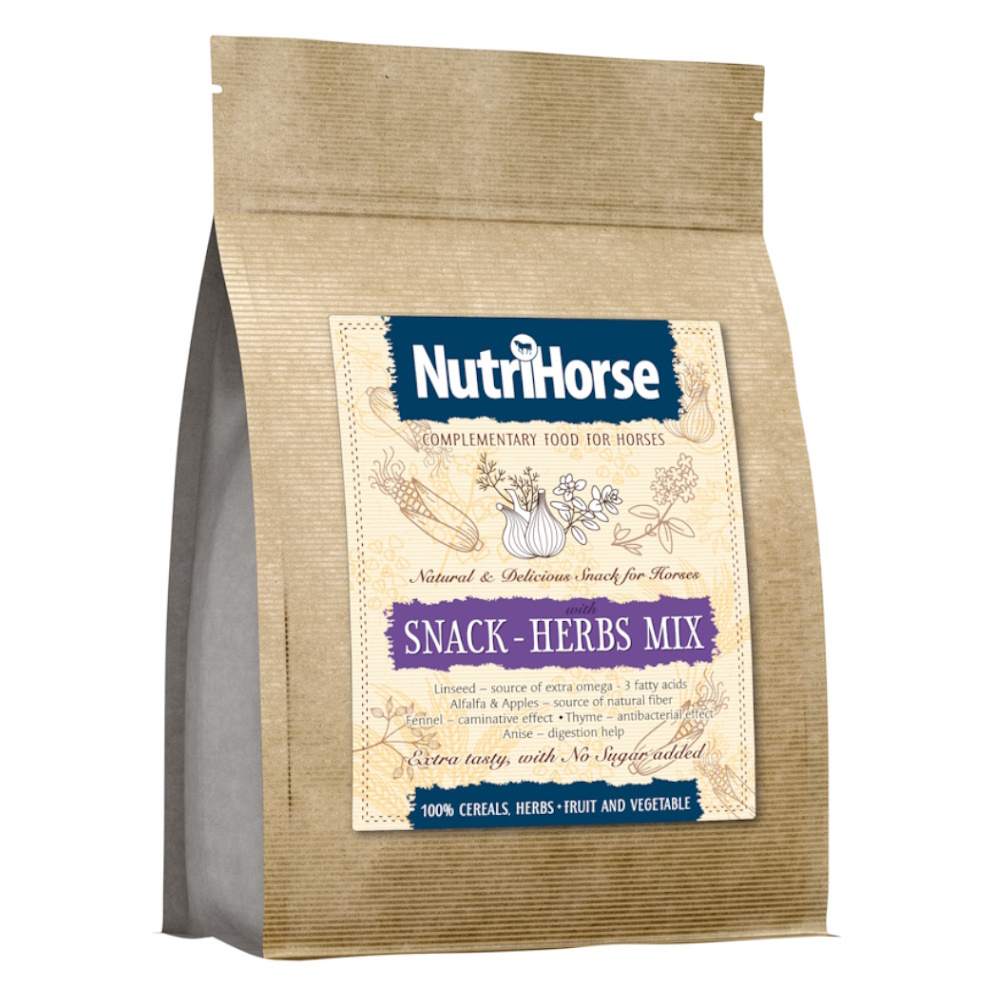 E-shop NUTRI HORSE Snack Herbs pro koně 600 g