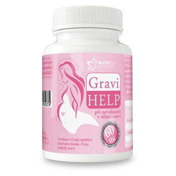 NUTRICIUS GraviHELP - při nevolnosti v těhotenství 60 tablet